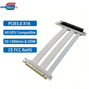 PCIe 5.0 GPU riser cable variant